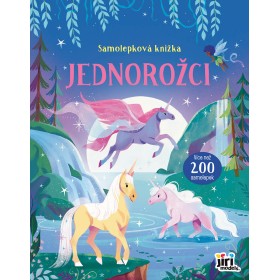 JIRI MODELS Samolepková knížka Jednorožci 200 samolepek