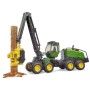 BRUDER 02135 Harvestor John Deere 1270G těžební stroj model plast