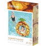 BESTWAY Kruh nafukovací ananas 116cm plavací kolo do vody 36121