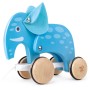 HAPE DŘEVO Sloník baby tahací na kolečkách *DŘEVĚNÉ HRAČKY*