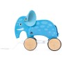 HAPE DŘEVO Sloník baby tahací na kolečkách *DŘEVĚNÉ HRAČKY*