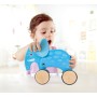 HAPE DŘEVO Sloník baby tahací na kolečkách *DŘEVĚNÉ HRAČKY*