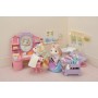 Sylvanian Families Kadeřnictví herní set poník Serafina s vlasy a doplňky