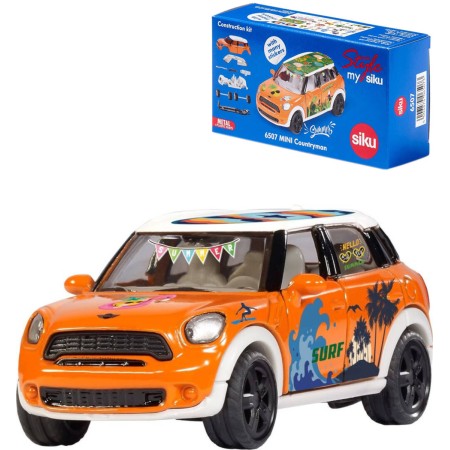 SIKU Auto skládací Mini Countryman Summer oranžový model kov 6507
