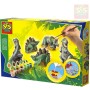 SES CREATIVE Sádroví dinosauři kreativní set k odlévání z gumové formy