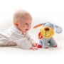 NINY PLYŠ Baby pejsek Ipo 21cm mazlící chrastítko s klipem pro miminko