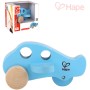 HAPE DŘEVO Baby letadélko mini modré pro miminko *DŘEVĚNÉ HRAČKY*