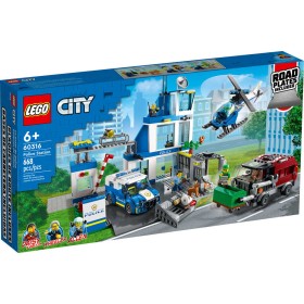 LEGO CITY Policejní stanice 60316 STAVEBNICE