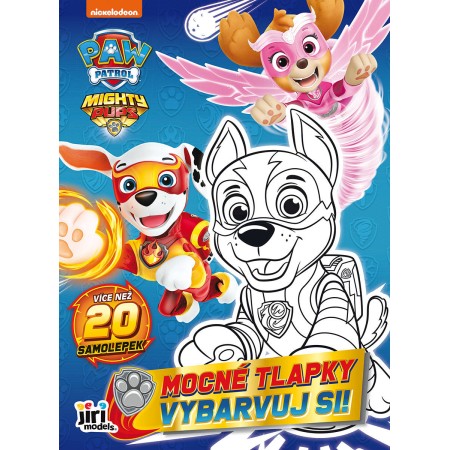 JIRI MODELS Vybarvuj si! Mocné tlapky omalovánky Tlapková patrola