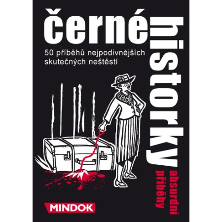 MINDOK HRA Černé historky - ABSURDNÍ *SPOLEČENSKÉ HRY*