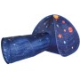 BINO Stan dětský s tunelem kosmonaut 165x95x85cm modrý