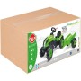 FALK Traktor Country Farmer šlapací Zelený vozítko set s valníkem