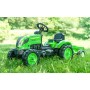 FALK Traktor Country Farmer šlapací Zelený vozítko set s valníkem