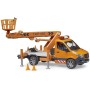 BRUDER 02679 Auto MB Sprinter s montážní plošinou model na baterie Světlo Zvuk