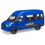 BRUDER 02681 Auto MB Sprinter mikrobus set s figurkou model 1:16 plast