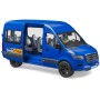 BRUDER 02681 Auto MB Sprinter mikrobus set s figurkou model 1:16 plast