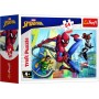 TREFL PUZZLE Spiderman Proti padouchům mini 20x13cm 54 dílků 4 druhy