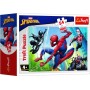 TREFL PUZZLE Spiderman Proti padouchům mini 20x13cm 54 dílků 4 druhy