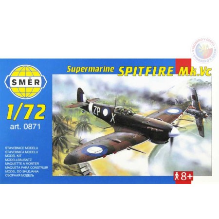 SMĚR Model letadlo Supermarine Spitfire 1:72 (stavebnice letadla)