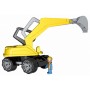 LENA Truxx Bagr 37cm (auto na písek) s figurkou řidiče plast