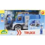 LENA Truxx Baby auto funkční policie 29cm set s figurkou plast v krabici