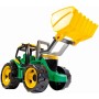 LENA Traktor plastový se lžící zeleno - žlutý 62 cm na písek