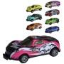 Auto kaskadérské trikové kovové Stunt Car zpětný chod 8 druhů
