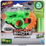 HASBRO NERF Microshots Zombie Strike set blaster + 2 šipky 3 druhy