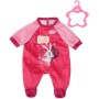ZAPF BABY BORN Sametové dupačky růžové 43cm pro panenku miminko
