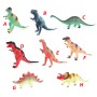 Zvířátko dinosaurus 21-29cm figurka na baterie Zvuk 8 druhů