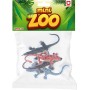 Zvířátko ještěrka set 4ks různé druhy v sáčku