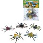 Zvířata pavouk exotický 8cm plastové figurky zvířátka set 5ks v sáčku