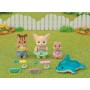 Sylvanian Families zábava u bazénu baby trio set 3 figurky s doplňky