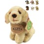 PLYŠ Pes sedící 12cm Eco-Friendly *PLYŠOVÉ HRAČKY*