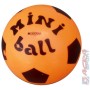 ACRA Míč mini ball gumový potištěný Oranžový 14 cm