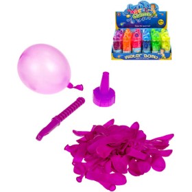 Bomba vodní balonek set 60ks s plničkou 6 barev