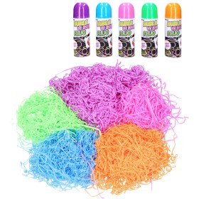Party nudle ve spreji Fluo 250ml doplněk na KARNEVAL 5 barev