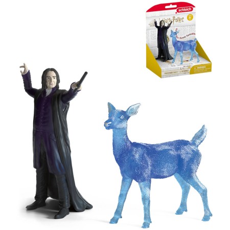 SCHLEICH Harry Potter set figurka Severus Snape + Patron plast