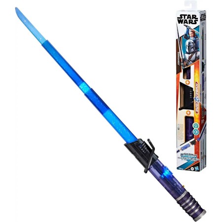 HASBRO STAR WARS Meč světelný LS Forge Darksaber na baterie Světlo Zvuk