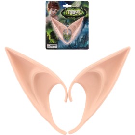 KARNEVAL Elfí uši set 2ks latexové 12cm *KARNEVALOVÝ DOPLNĚK*