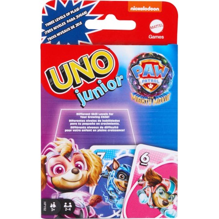 MATTEL HRA Uno karty Junior Tlapková Patrola *SPOLEČENSKÉ HRY*