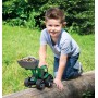 LENA TRUXX 2 auto traktor se lžící funkční set s figurkou plast v krabici