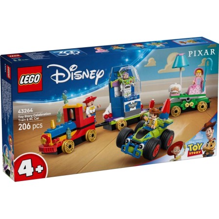 LEGO DISNEY Slavnostní vláček a autíčko Toy Story 43264 STAVEBNICE