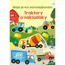 JIRI MODELS Moje první samolepkování 200+ Traktory a náklaďáky