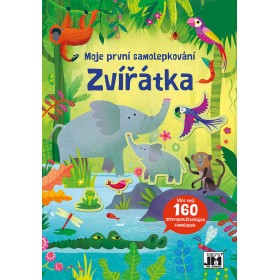 JIRI MODELS Moje první samolepkování 160+ Zvířátka