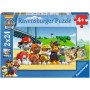 RAVENSBURGER Puzzle Tlapková Patrola Stateční psi 48 dílků skládačka 2v1