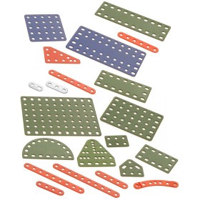 MERKUR ND102 Krátké pásky a destičky náhradní díl *KOVOVÁ STAVEBNICE*