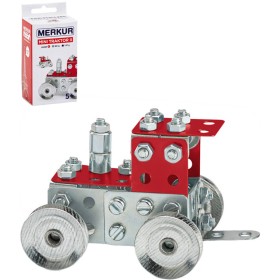 MERKUR Mini 54 Traktor II. 82 dílků *KOVOVÁ STAVEBNICE*