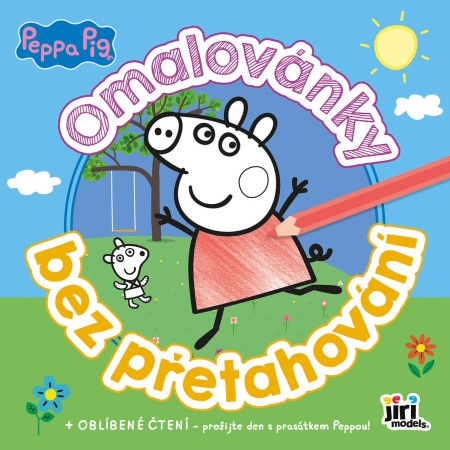 JIRI MODELS Omalovánky bez přetahování Peppa Pig