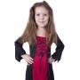 KARNEVAL Šaty čarodějnice Morgana bordó vel. S (110-120cm) 4-6 let *KOSTÝM*